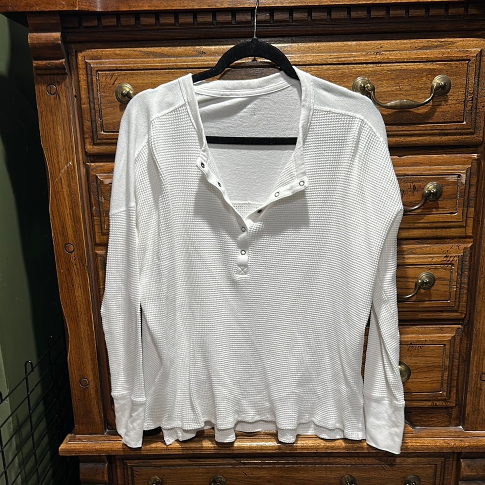 Aerie Waffle Knit Top